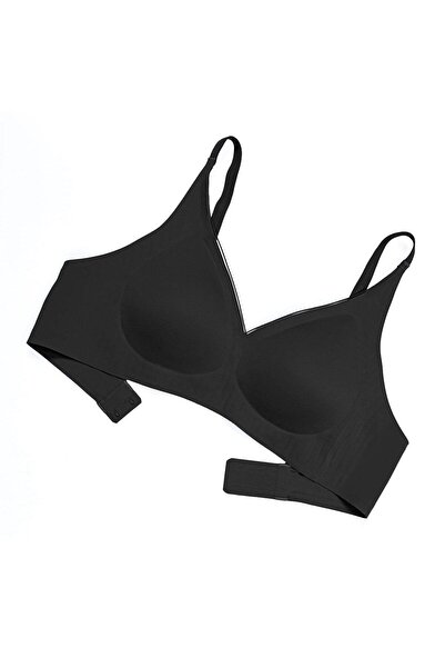 Wonna Ghost Lazer Kesim Balensiz Dikişsiz Sütyen - Desteksiz - 2810 - Siyah