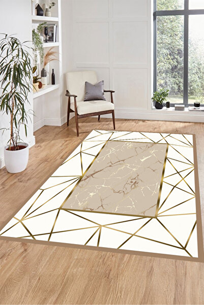 Bir Aksesuar Dijital Baskılı Yıkanabilir Dot Taban Kaymaz Halı Yolluk Mutfak ...