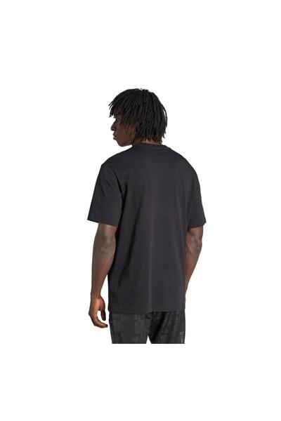 adidas JY2984-E Graphic Lo Ss T Ανδρικό T-Shirt Μαύρο