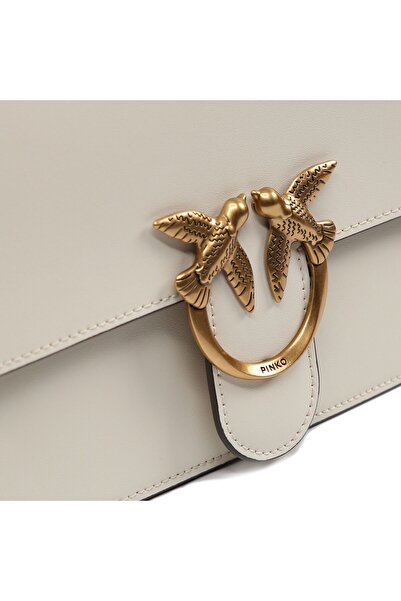 PİNKO Love One Handtasche Leder 25 cm