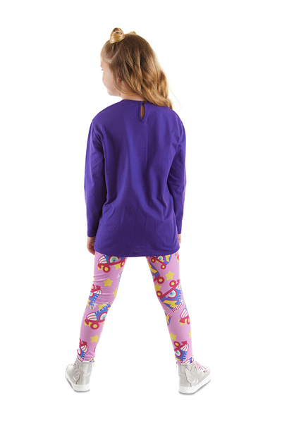 MSHB&G Skating Unicorn Girl's Tunic Tights Set