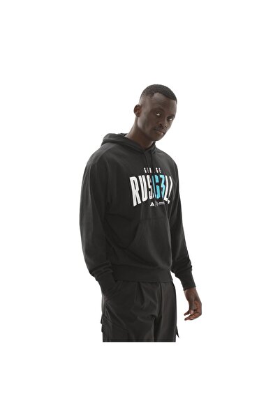 adidas JZ8903-E Mercedes - Amg George Russell Hood M Erkek Sweatshirt Siyah