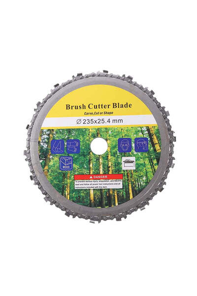 Brillo Chainsaw chain saw blade, 235mm x 25.4mm, universal