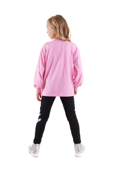 Denokids Set de jambiere și tricou Leu pentru fete