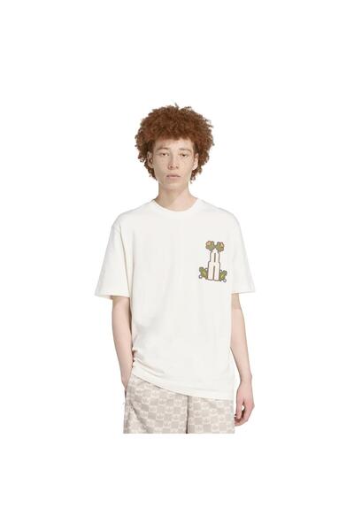 adidas Jy2973-E Monogram Lo Tee Men's T-Shirt White