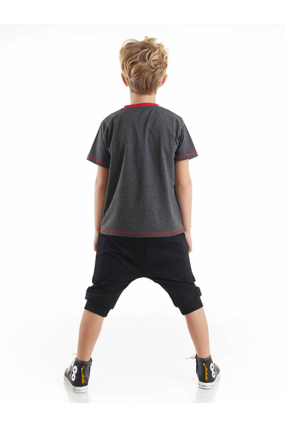 MSHB&G Skull Boy T-shirt Capri Shorts Set