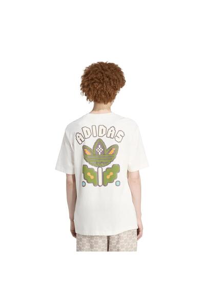 adidas Jy2973-E Monogram Lo Tee Men's T-Shirt White