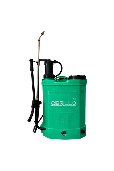 Brillo Pompa de stropit 14L 2 in 1, manuala si electrica, cu baterie 12V 8Ah,...