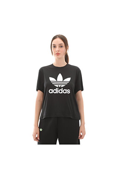 adidas IU2422-K Trfl Tee Boxy Kadın T-Shirt Siyah