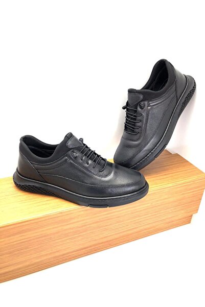 UMUT AYAKKABI Birkan Leather Orthopedic Winter Men's Shoes