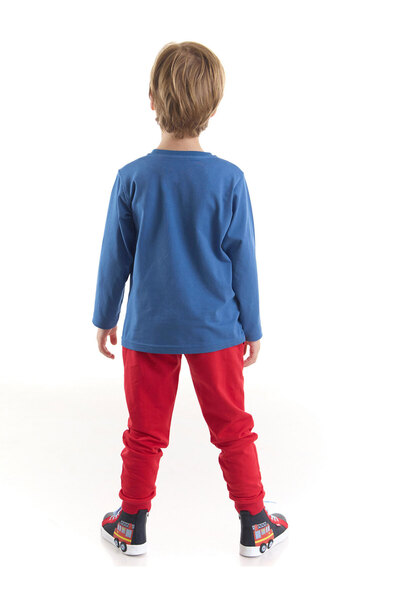 Denokids Set pantaloni tricou pentru băieți Monster Tours