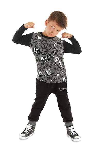 MSHB&G Gamer Boy T-shirt Trousers Set
