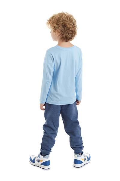Denokids Set de tricou și pantaloni cu mânecă lungă pentru băieți