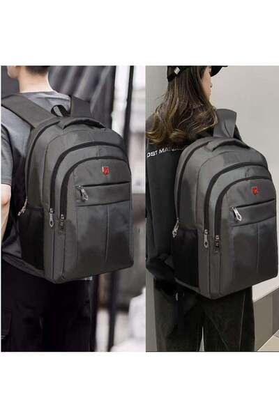 SUMAKA Backpack - USB Charging Port Laptop Backpack - Travel Laptop Bag for Work, School, Vacation
