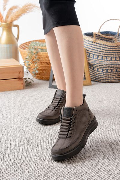 Dericalle shoes Botine de damă din piele naturală