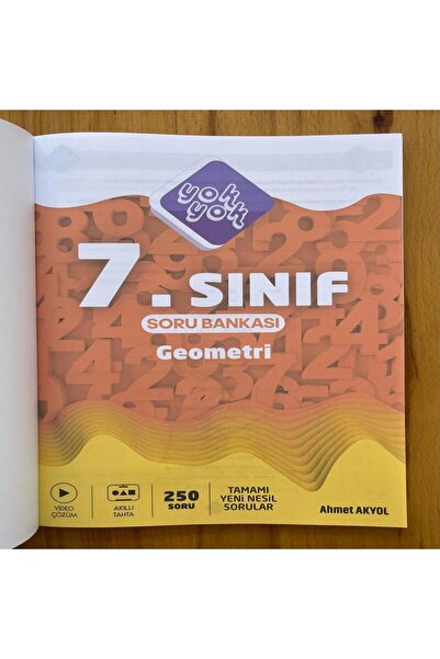 YOK YOK YAYINLARI 7.SINIF MATEMATİK SORU BANKASI GEOMETRİ