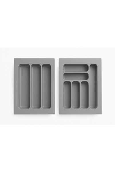 ShopyTime Çekmece Içi Kaşıklık ve Kepçelik Düzenleyici 2'li Takım 37x49 cm (3...