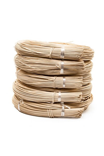 GOGOWOOD Rattan Bambu Çubuk Demeti 2,0 MM – Doğal Hasır Dekorasyon ve El Sana...