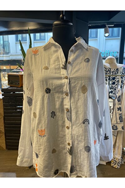 Patiskha Çiçek Desenli Şık Gömlek