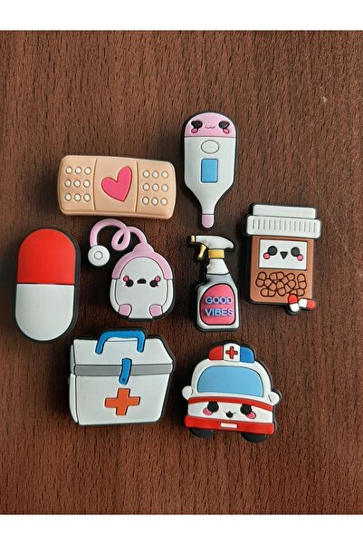 odaburada Terlik Süsü-terlik Tokası Sağlıkçı-doktor 8'li Set