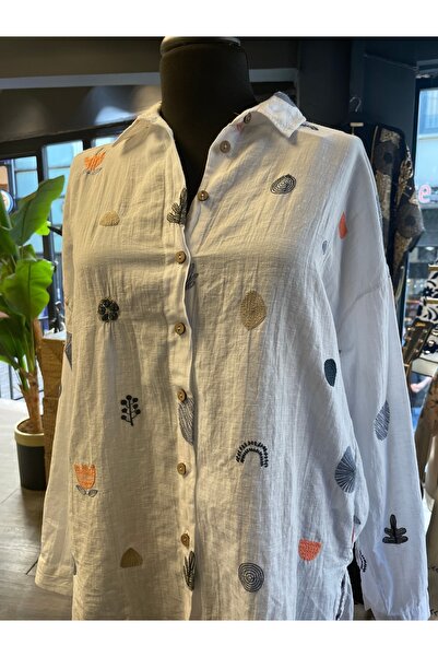 Patiskha Çiçek Desenli Şık Gömlek