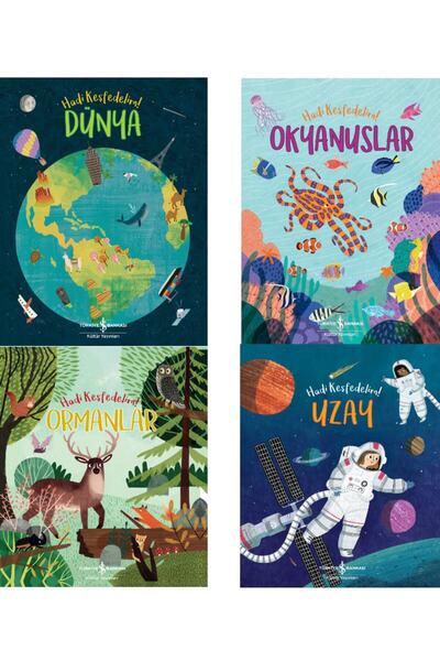 TÜRKİYE İŞ BANKASI KÜLTÜR YAYINLARI Hadi Keşfedelim Bilim Serisi 7-8-9 Yaş / ...