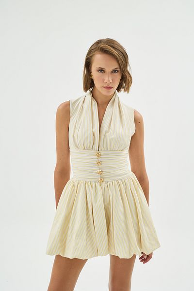 Sagaza Studio Ss6032 Aline Balloon Dress