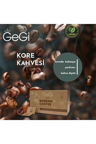 GEGİ Kore Hindiba Kahvesi 2li Ekonomik Paket