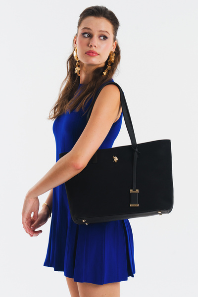 U.S. Polo Assn. Černá dámská taška přes rameno Us25625