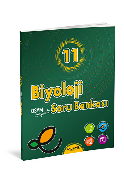 Endemik Yayınları 2025-2056 Endemik 11. Sınıf Biyoloji Soru Bankası