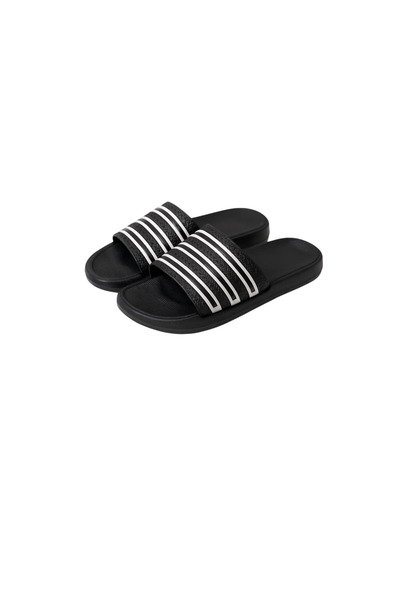 Museburan Casual Men's Beach Pool Garden Summer Street Striped Slippers