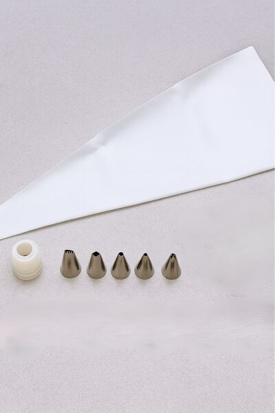 ARVALE 8 Parça Krema Sıkma Torbası Hamur Şekillendirici