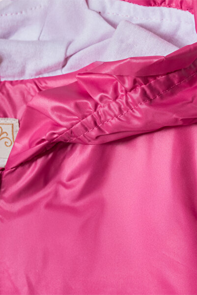 Verscon Kız Kapüşonlu Nakışlı Rüzgarlık & Yağmurluk 2 - 6 Yaş