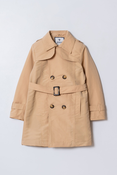 Verscon Kız & Erkek Çocuk Kemerli Trençkot 3 - 8 Yaş