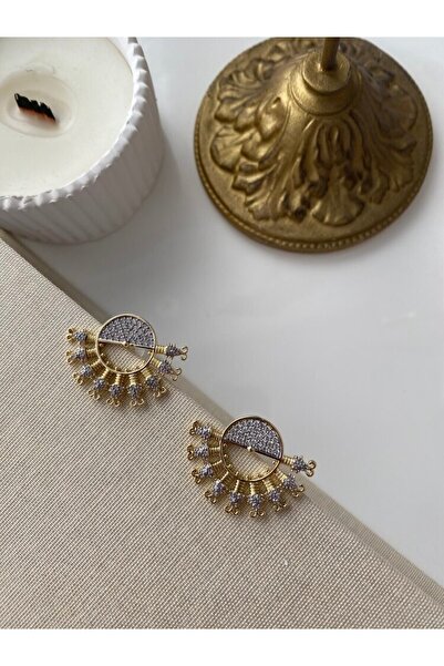 ZENA ACCESSORİES Özel Seri Yelpaze Küpe