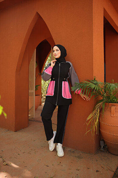 Wovi Moda Σετ αθλητικής φόρμας Hijab - Προσφέρει κομψή και μοντέρνα γυναικεία εμφάνιση