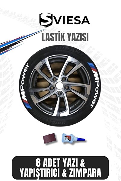 Sviesa Motosiklet ve Otomobil Araç 3D Oto Lastik Yazısı Sticker Arma Seti
