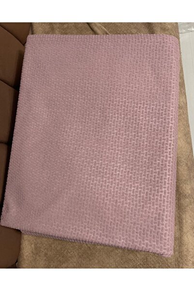 Tekstilsa Koltuk Örtüsü Yeni Moda AÇIK Pembe Rengi 1adet 210*170 Cm Kaydırmaz Ve Kırışmaz Tasarım