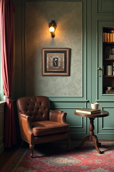 Ahsen resim çerçeve Çerçeveli Doğal Taş Üzerine Hat Sanatı Temalı Baskı Tablo...