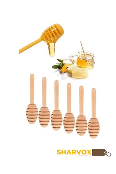Sharvox Honey Spoon Set of 6 – Durable and Stylish Designed, Practical Tool for Kitchen