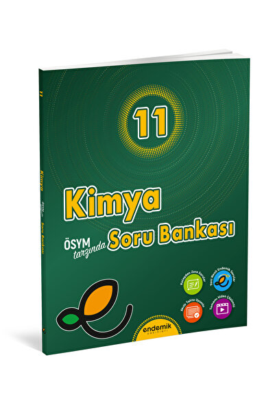 Endemik Yayınları 2025-2026 Endemik 11. Sınıf Kimya Soru Bankası
