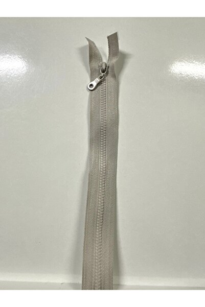 e tuhafiye 1 кафяв цип с костни зъбци (50 см)