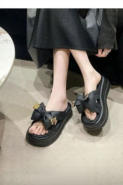 Generic Women's Summer Walking Sandals Air Cushion Support Platform Open Toe Slippers