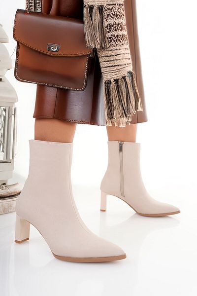 macella Zerda Heeled Women's Boots – Elegant Casual & Stylish Combination Matching Winter Boots
