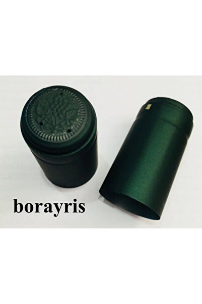 Avcı Borayris 50 Pieces Dark Green Oil and Wine Bottle Closure Hood