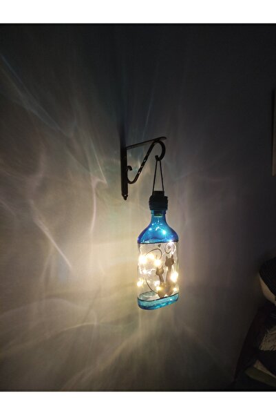 Hobby Dizayn Handmade Special Design Cat Themed Bottle Sconce