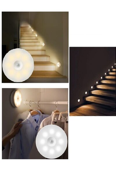 Cata 3'lü Eko Paket Şarjlı Kabinet Sensörlü Mıknatıslı Ct-5180