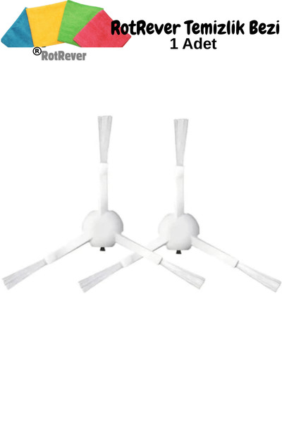 RotRever Aspirator robot Xiaomi X10 (cod: BHR6068EU) compatibil cu 2 perii laterale, 1 set de cârpe RotRever - 3 bucăți