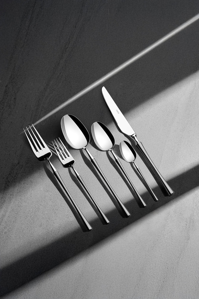 Nehir Marbella Satin 6-Person 36-Piece Cutlery Set