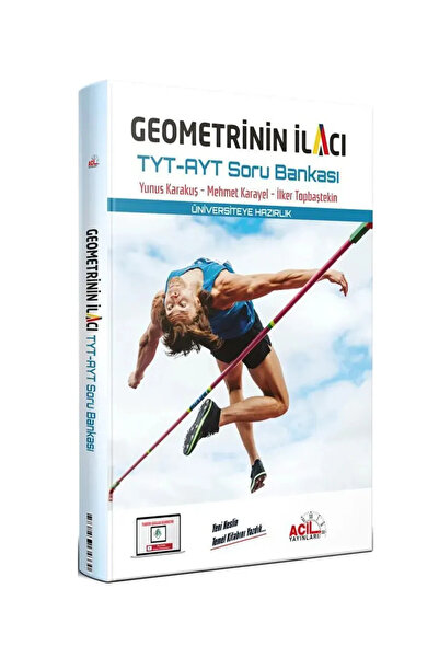 Acil Yayınları Acil YKS TYT AYT Geometrinin İlacı Soru Bankası Acil Yayınları